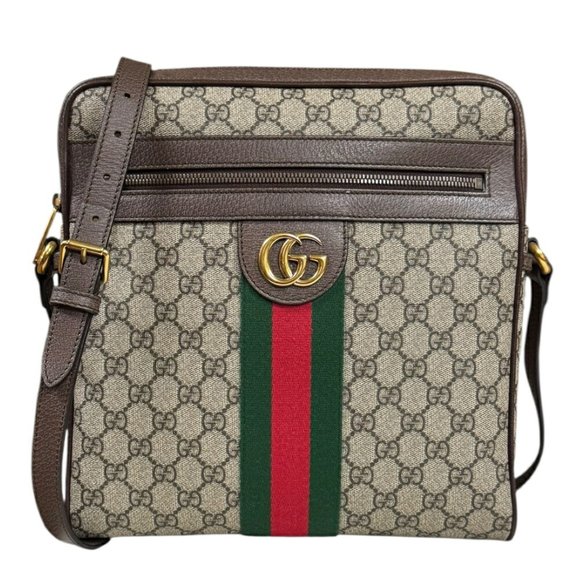 GUCCI Brown Shoulder Bag - Picture 1 of 12